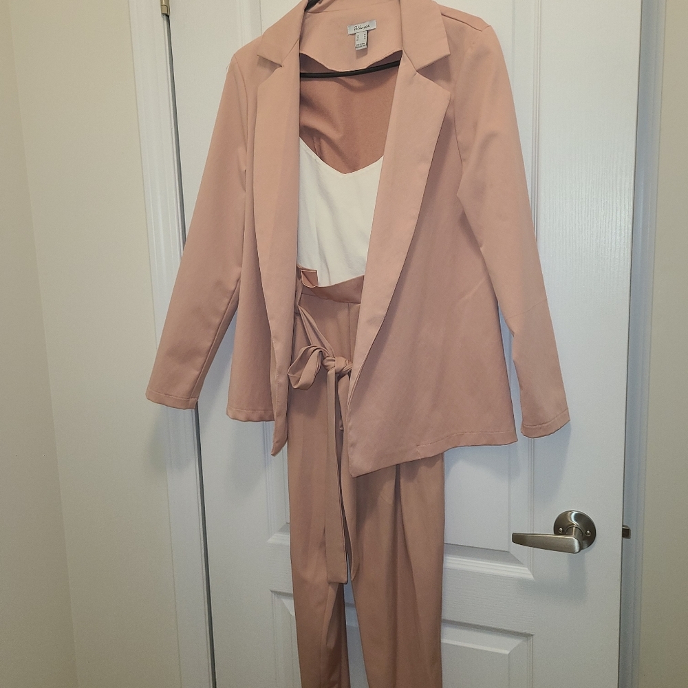 Jumper with matching blazer